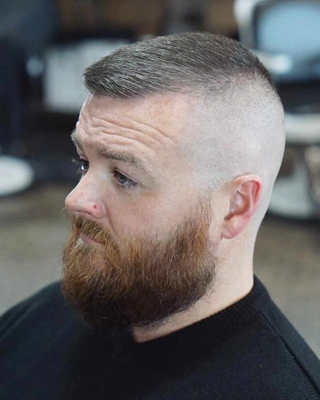 25 Best Crew Cut Hairstyles for Men in 2025. 20 Crew Cut Fade with Beard