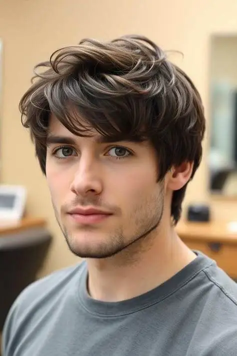 40 Best Mens Shaggy Hairstyles for 2025 Trends 2 short shaggy