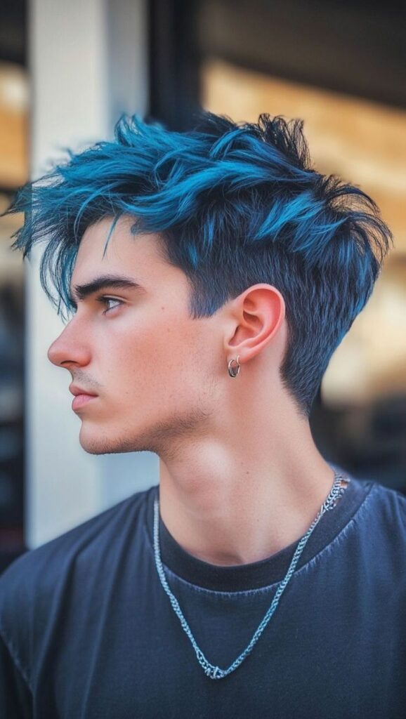 Mens color hairstyles 1