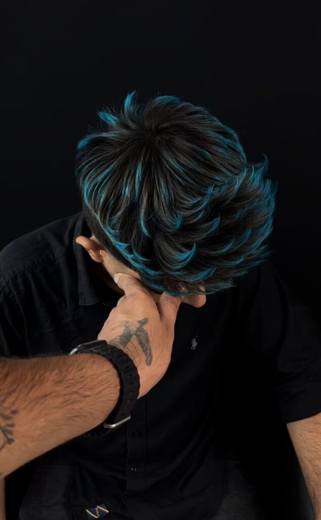 Mens color hairstyles 2