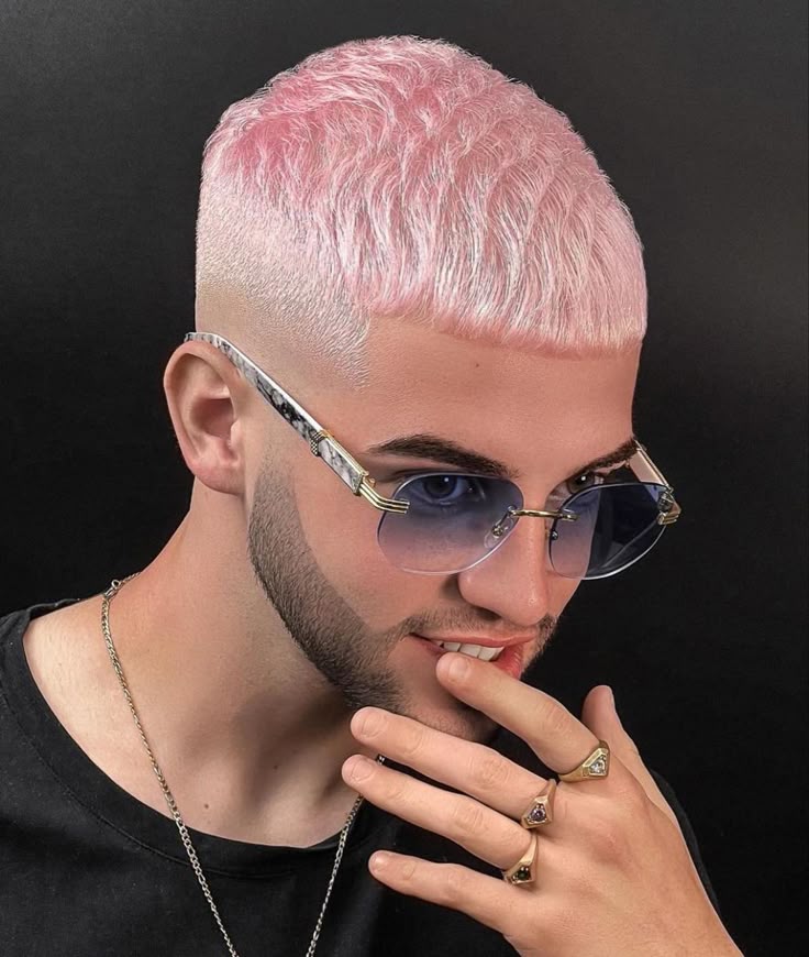 Hairstyles color for men