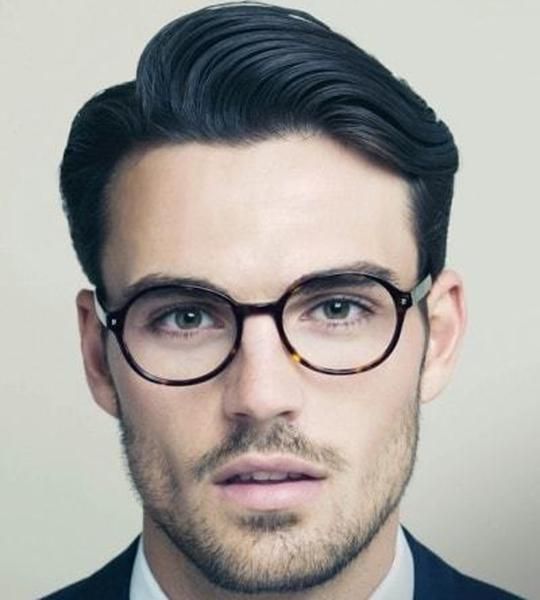 side part hairstyle men